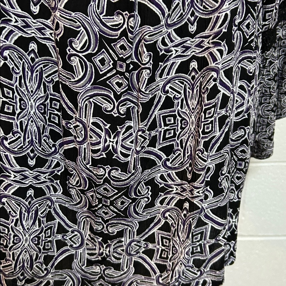 Cato Patterned Women's Top - Picture 3 of 9